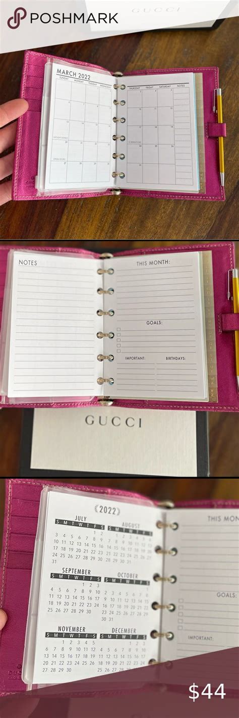 gucci agenda refill 2023|Gucci Agenda .